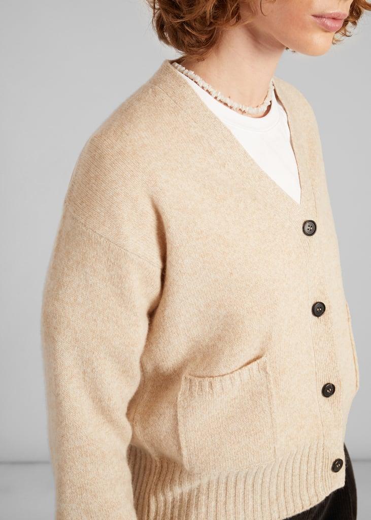 L'exception Cardigan Boutonné En Laine Beige L'Exception Paris