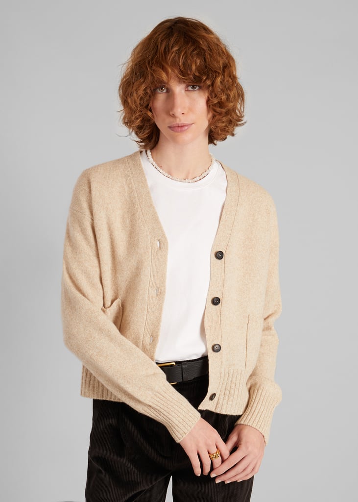 l'exception Cardigan boutonné en laine Beige L'Exception Paris