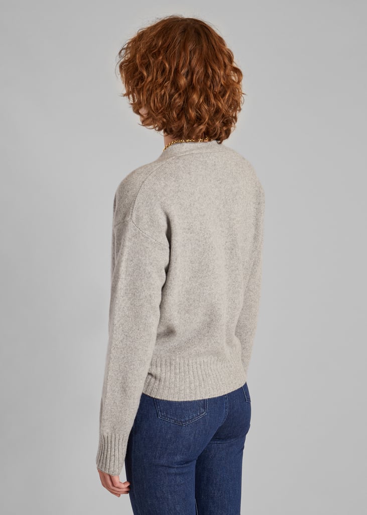 L'exception Cardigan Boutonné En Laine Gris Léger L'Exception Paris