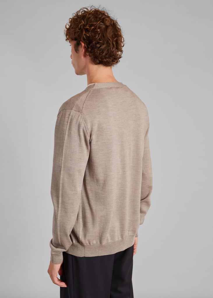 L'exception Cardigan Boutonné Mérinos Taupe L'Exception Paris