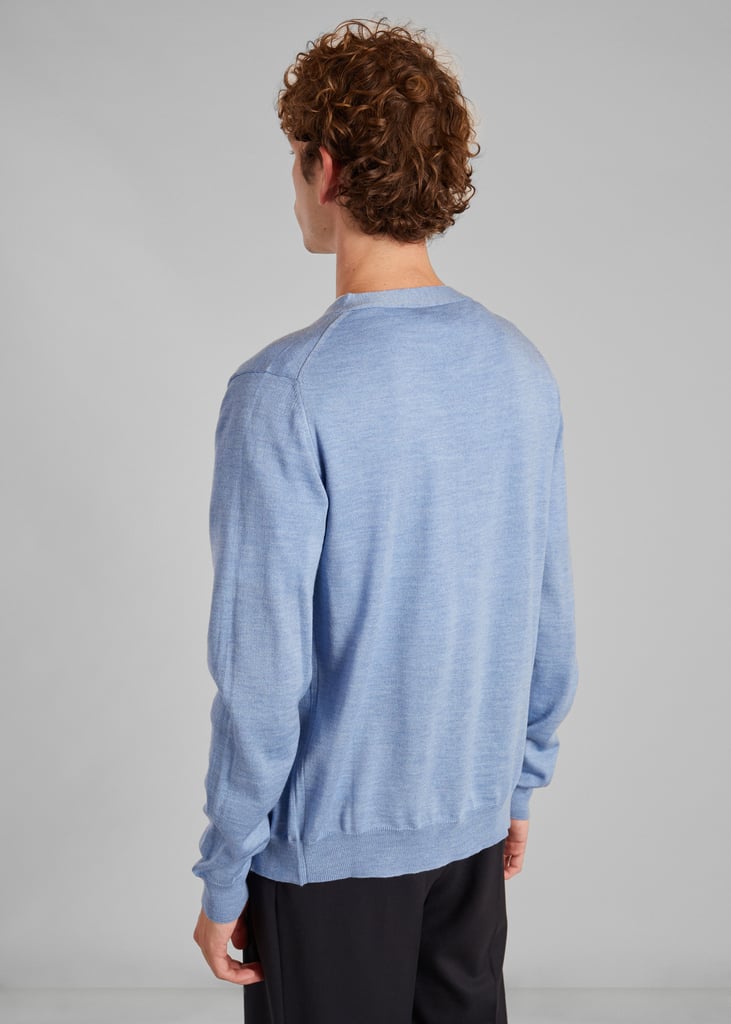L'exception Cardigan En Laine Mérinos Bleu Clair L'Exception Paris