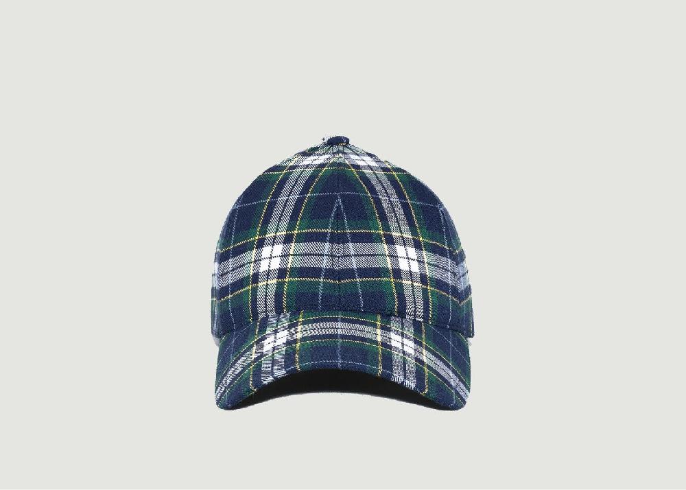 L'exception Casquette Écossais Bleu Marine Le Chapoté