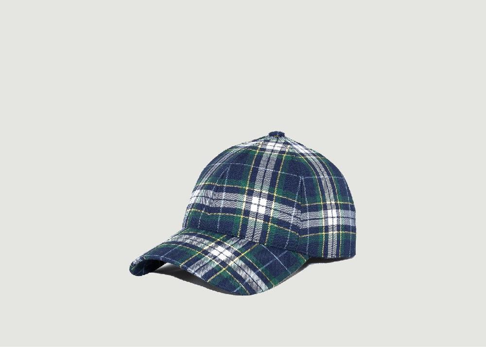l'exception Casquette Écossais Bleu Marine Le Chapoté