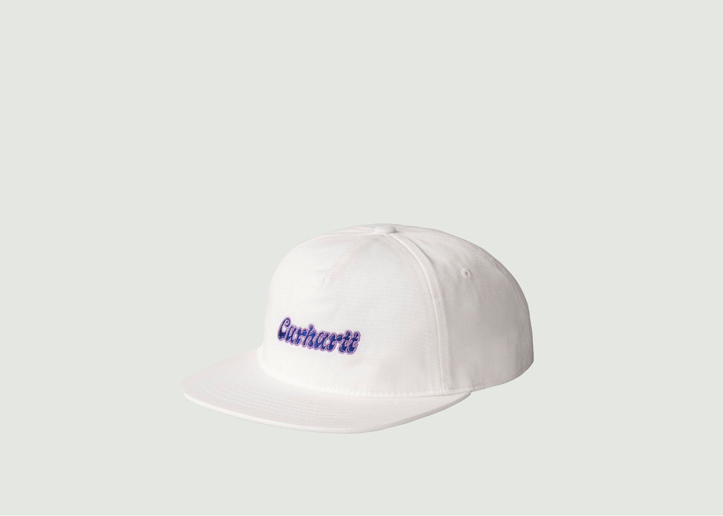 l'exception Casquette Liquid Script Blanc Carhartt WIP