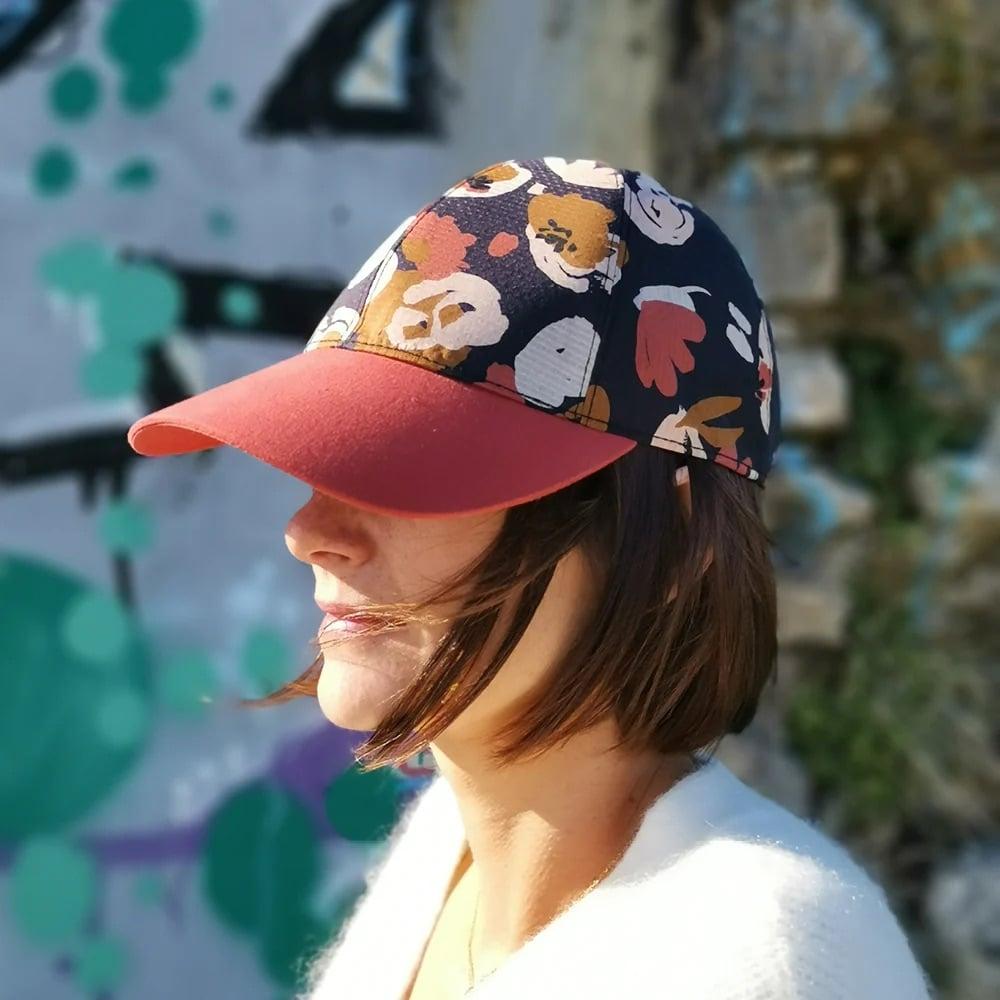 L'exception Casquette Made In France Fleurs Du Mal Imprimé Le Chapoté