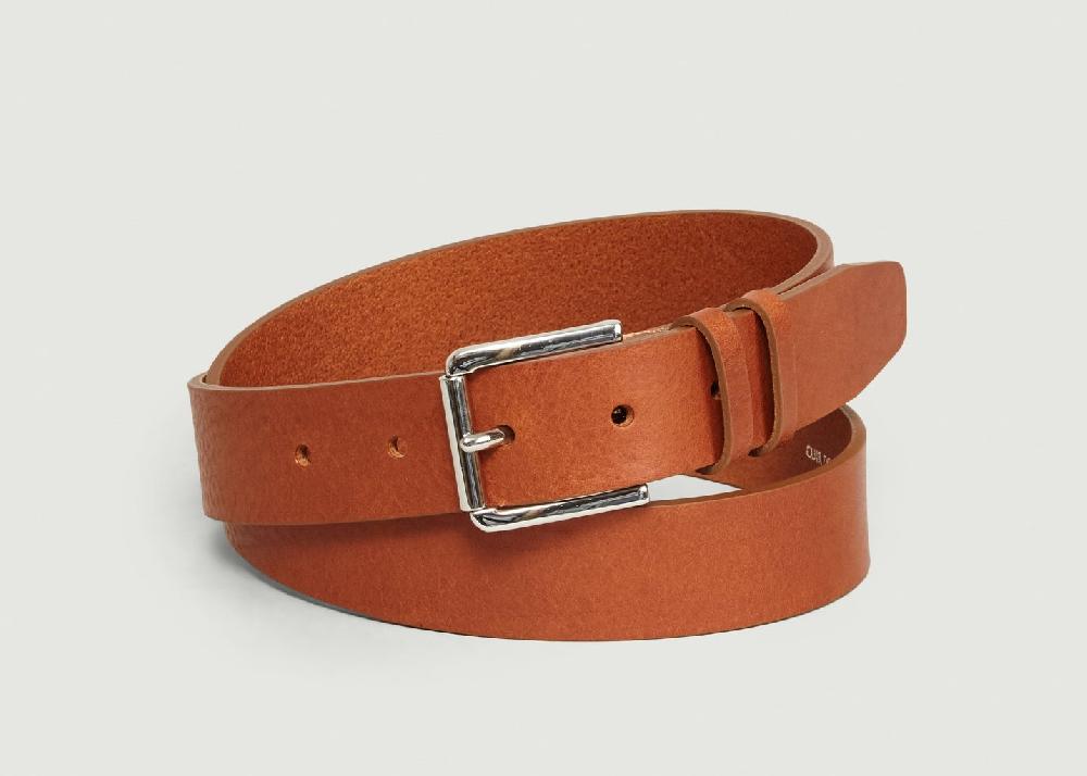 l'exception Ceinture en Cuir Tannage Végétal Fauve L'Exception Paris