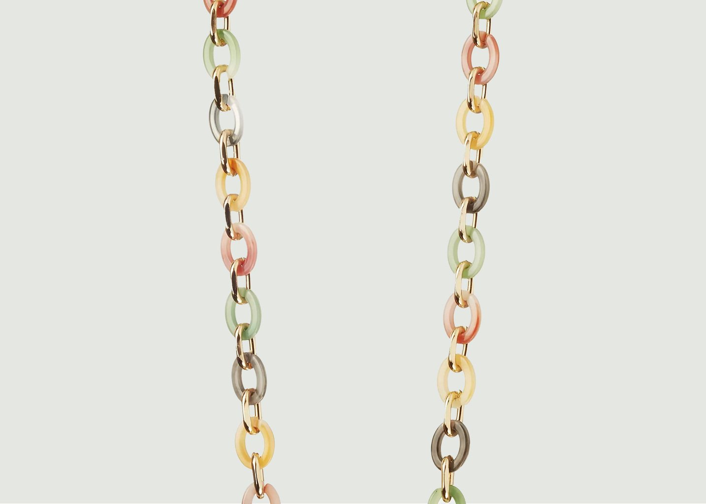 L'exception Chaine Bijoux Cassy Multicolore La Coque Française
