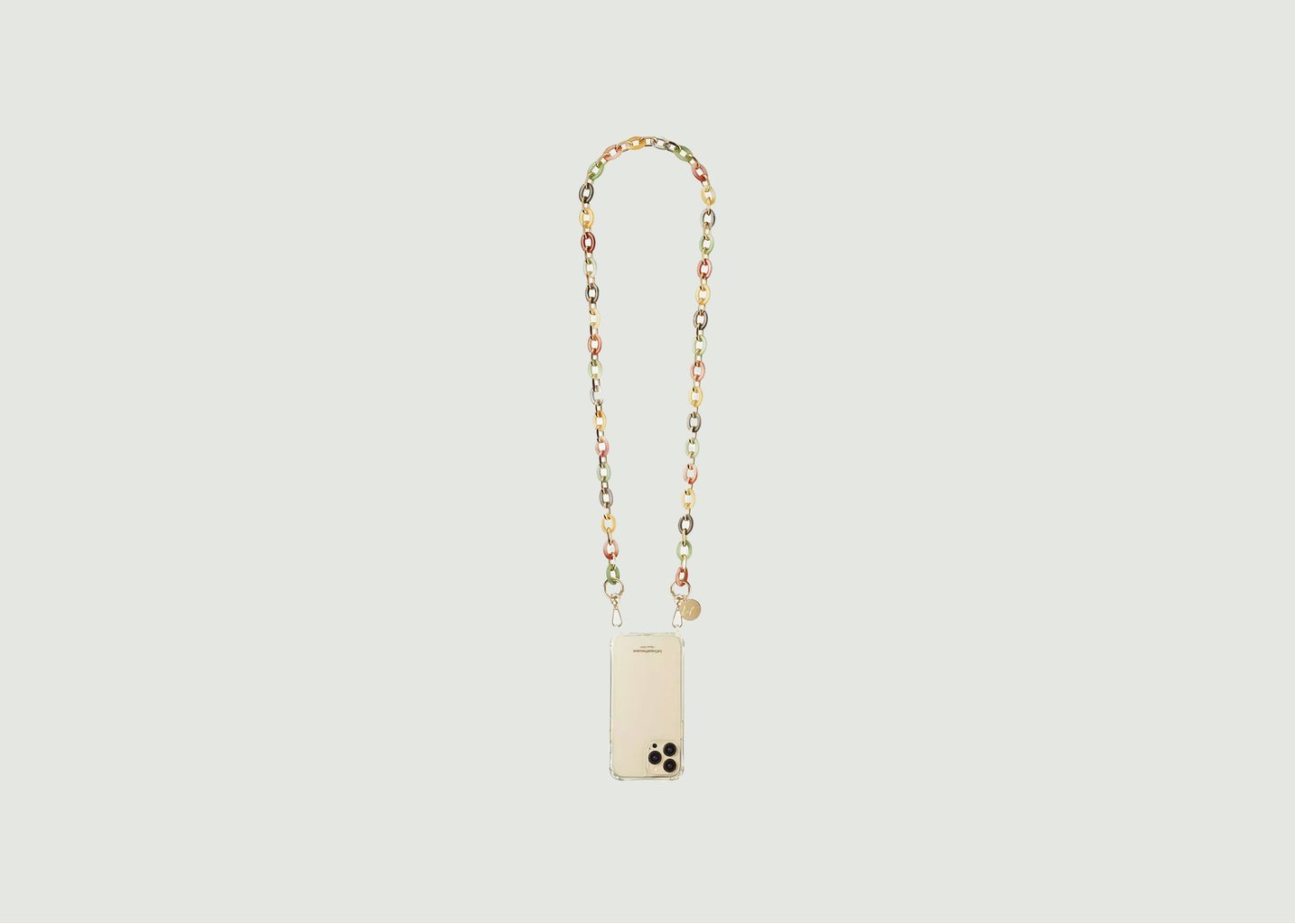 l'exception Chaine bijoux Cassy Multicolore La Coque Française