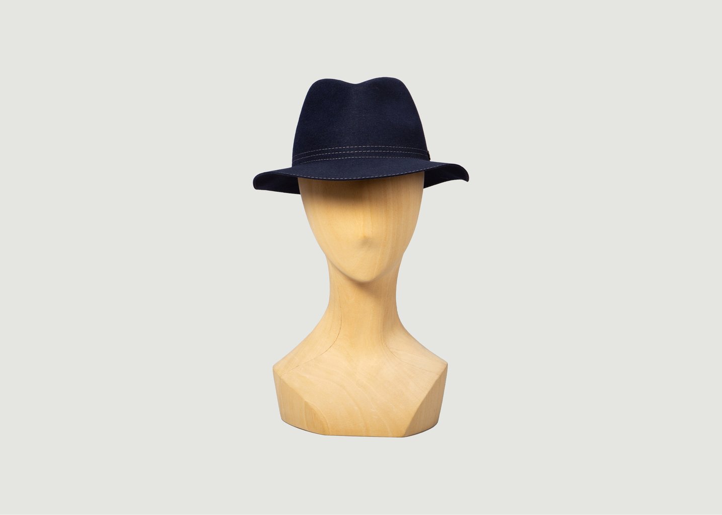 l'exception Chapeau pliable Manhattan Bleu Marine Courtois Paris