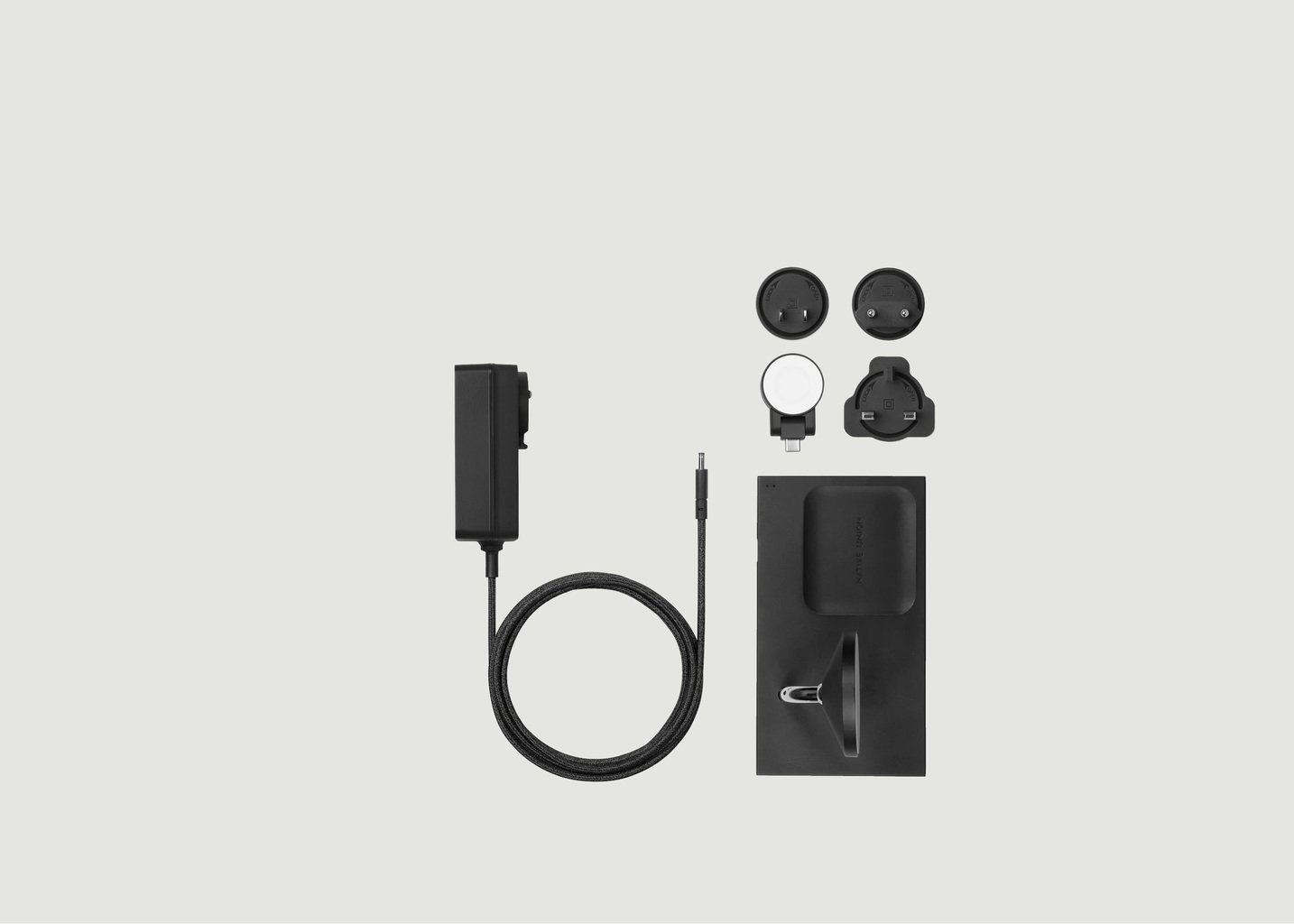 l'exception Chargeur sans fil magnétique Snap 3 en 1 Noir Native Union