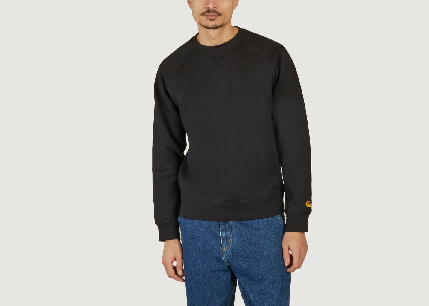 L'exception Chase Sweat Cotton/Polyester Sweat Noir Carhartt WIP
