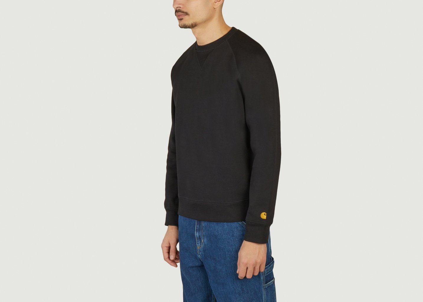 L'exception Chase Sweat Cotton/Polyester Sweat Noir Carhartt WIP