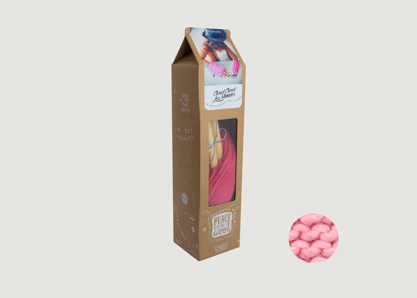 l'exception Chaud Chaud Les Mimines Fuchsia Peace and Wool