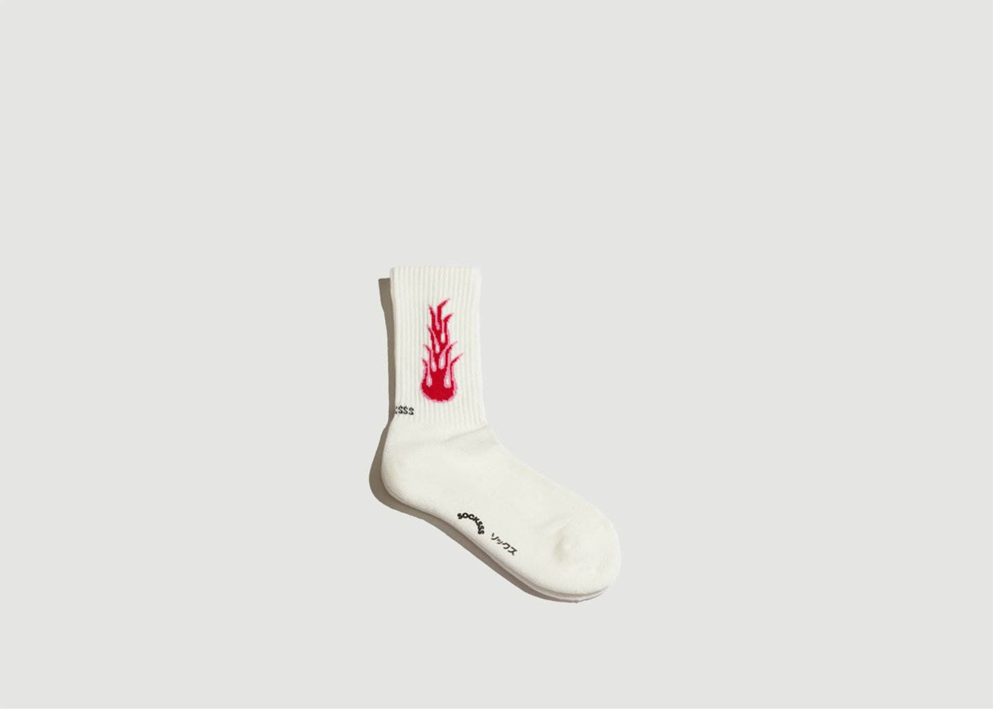 l'exception Chaussettes Arcade Blast en coton biologique Blanc Socksss