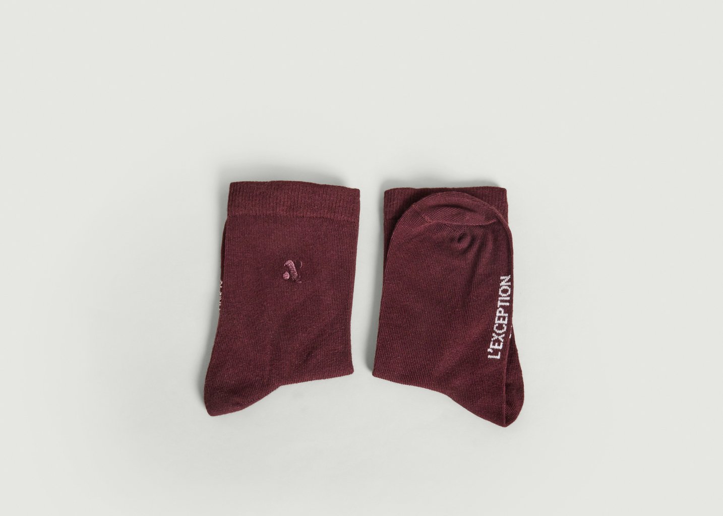 L'exception Chaussettes Brodées MIF Bordeaux L'Exception Paris
