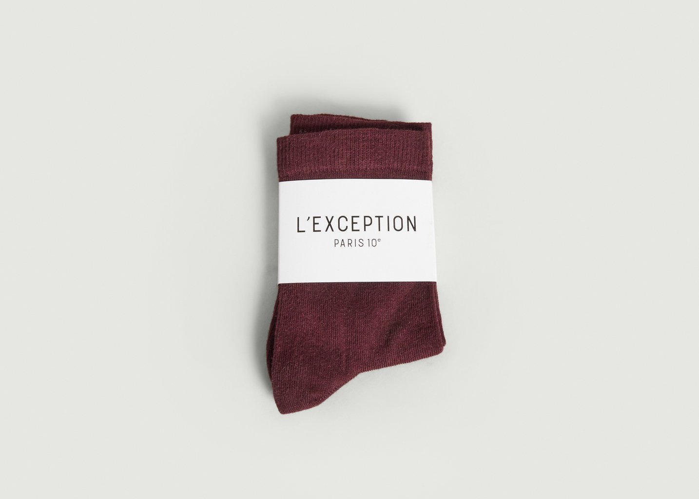 l'exception Chaussettes brodées MIF Bordeaux L'Exception Paris