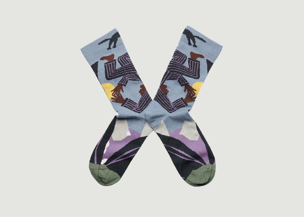 l'exception Chaussettes Cauchemar Multicolore Bonne Maison