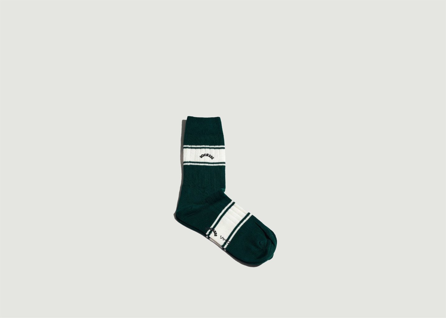 l'exception Chaussettes Fenway Park en coton biologique Vert Socksss