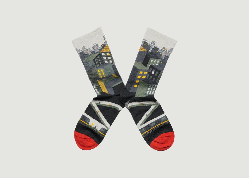 l'exception Chaussettes Nabis City Multicolore Bonne Maison