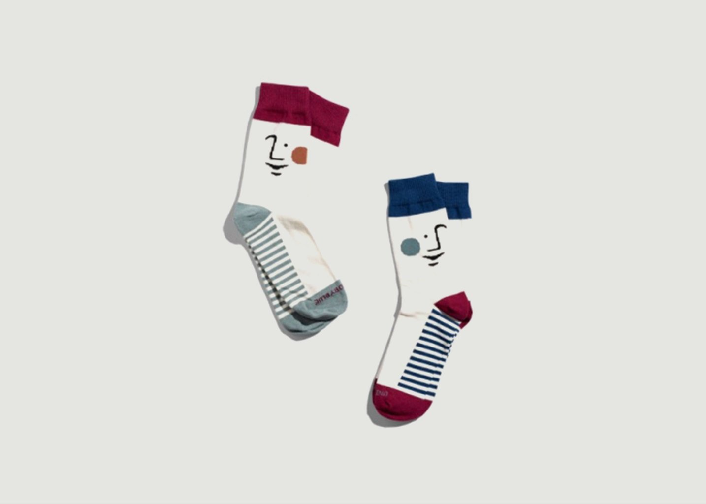 L'exception Chaussettes SoftHemp Blanc United By Blue