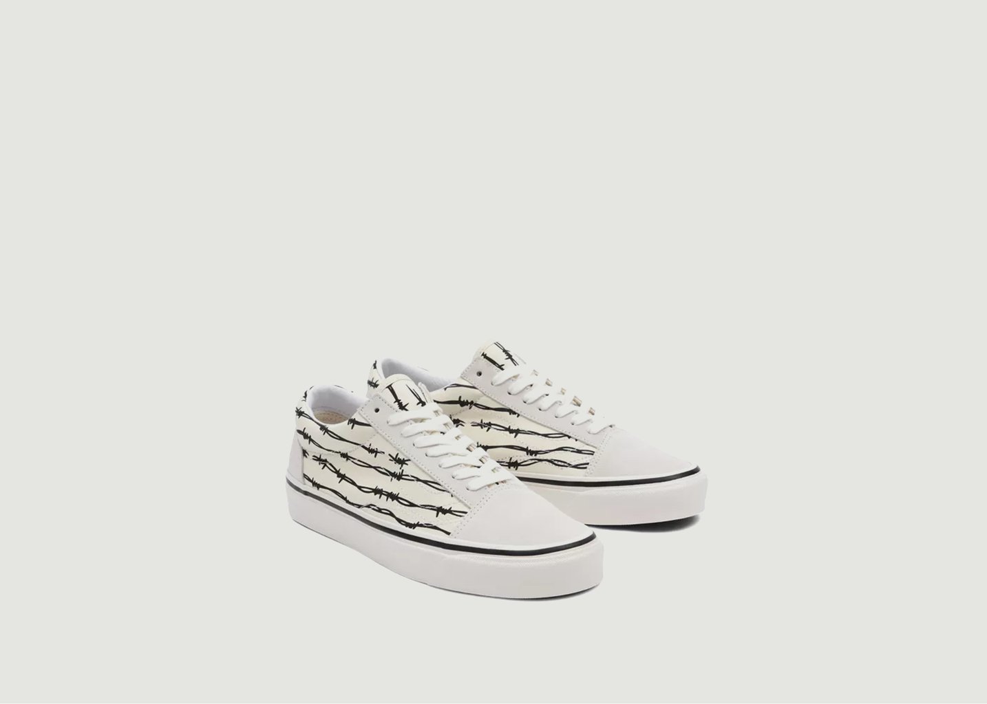 L'exception Chaussures Anaheim Factory Old Skool 36 DX Blanc Vans