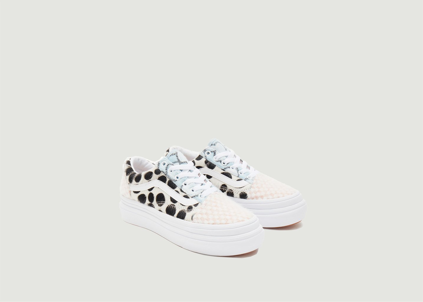 L'exception Chaussures Super Comfycush Old Skool Blanc Vans