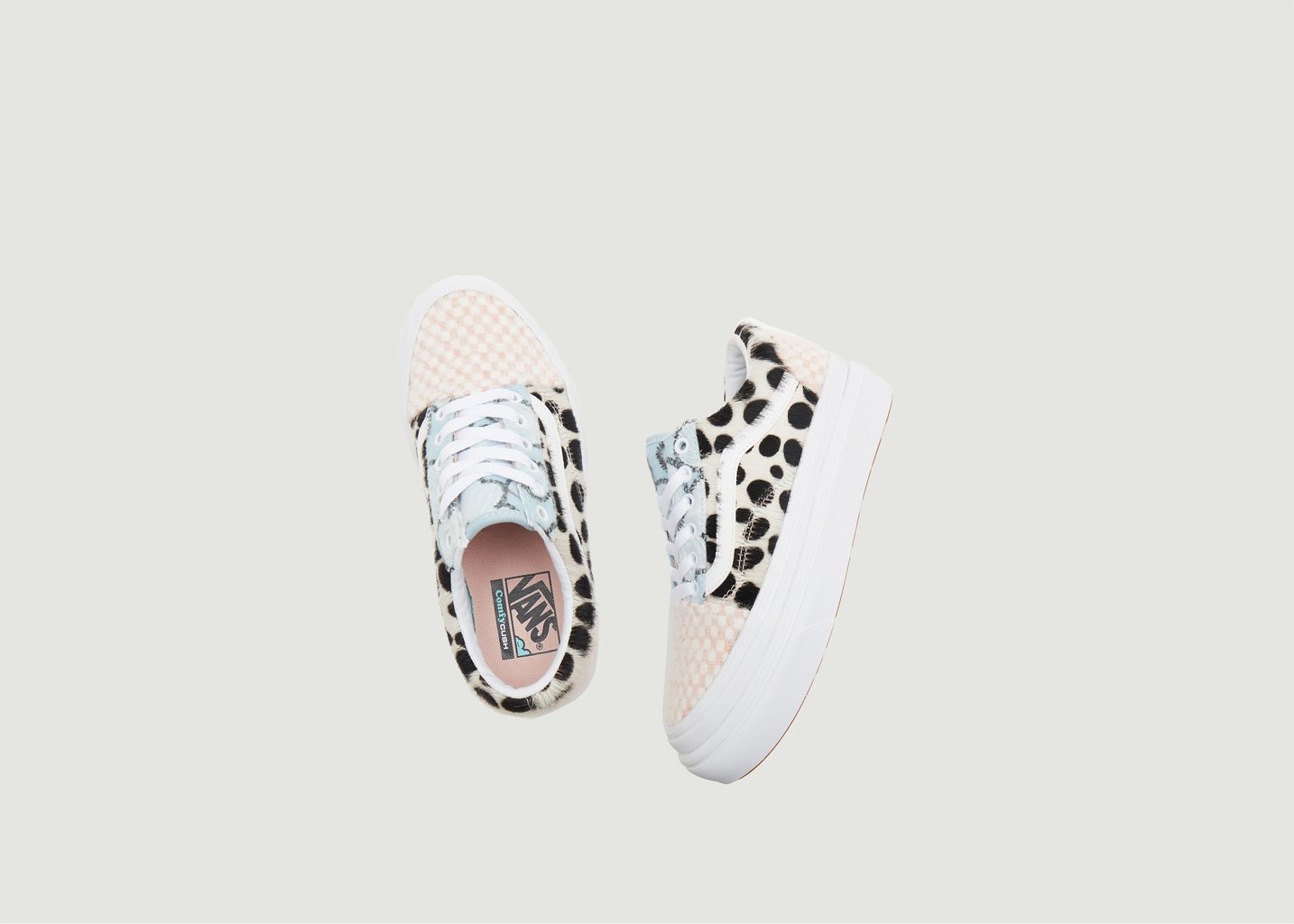 L'exception Chaussures Super Comfycush Old Skool Blanc Vans