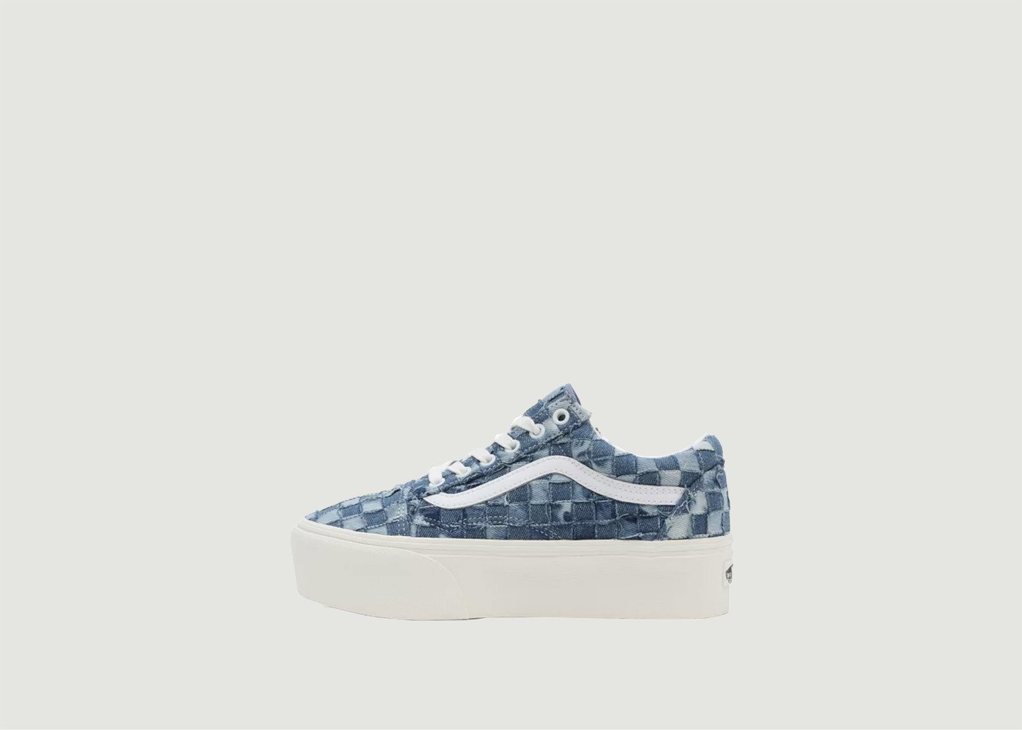 L'exception Chaussures UA Old Skool Stackform Bleu Vans