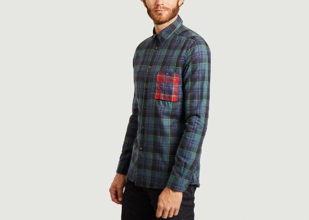 L'exception Chemise à Carreaux Multicolore PS By PAUL SMITH
