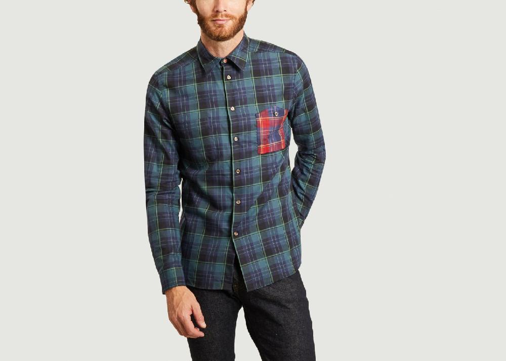 l'exception Chemise à carreaux Multicolore PS by PAUL SMITH