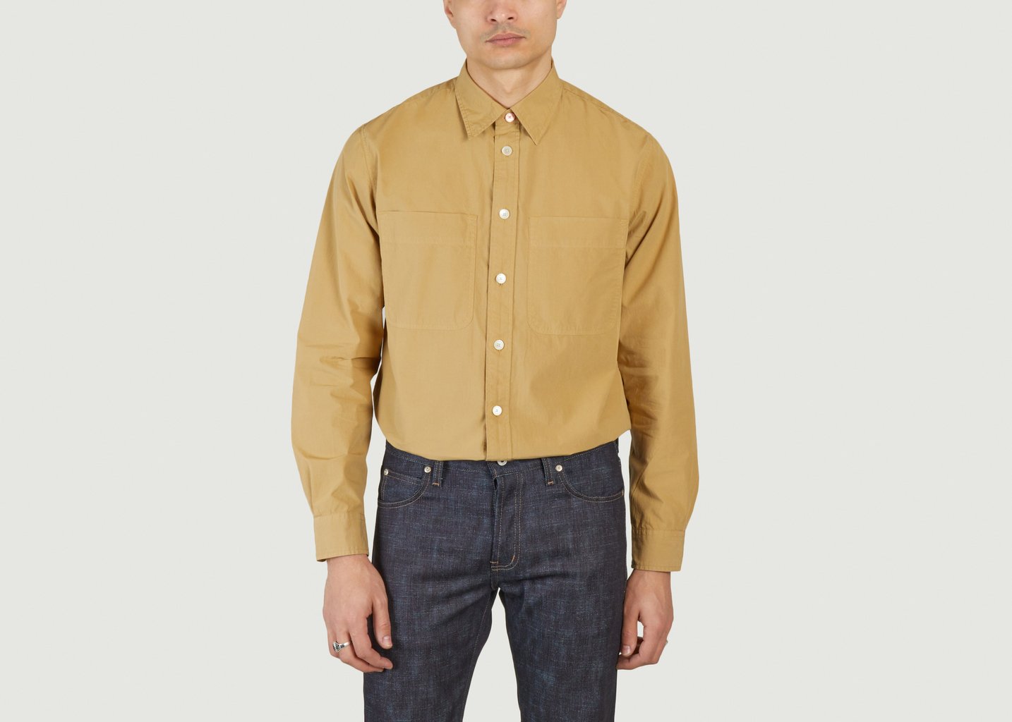 L'exception Chemise à Manches Longues Marron PS By PAUL SMITH