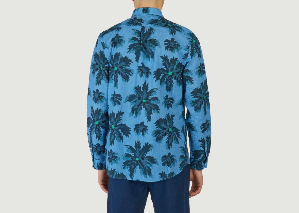 L'exception Chemise à Manches Longues Turquoise PS By PAUL SMITH