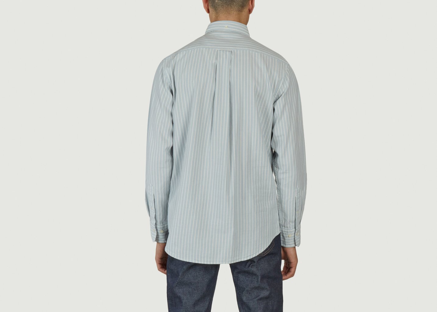 L'exception Chemise à Rayures Archives Bleu Clair Gant