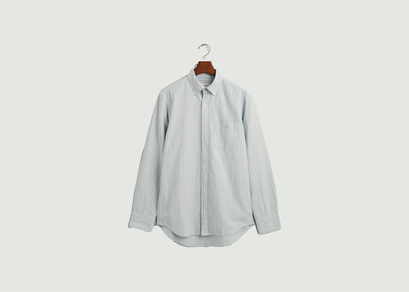 l'exception Chemise à Rayures Archives Bleu Clair Gant