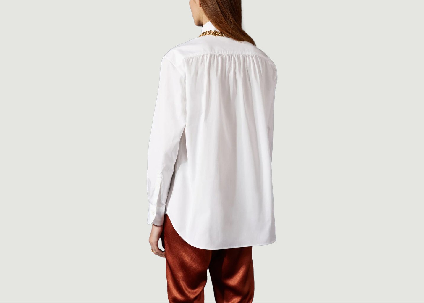 l'exception Chemise Amazone Blanc Bourrienne Paris X