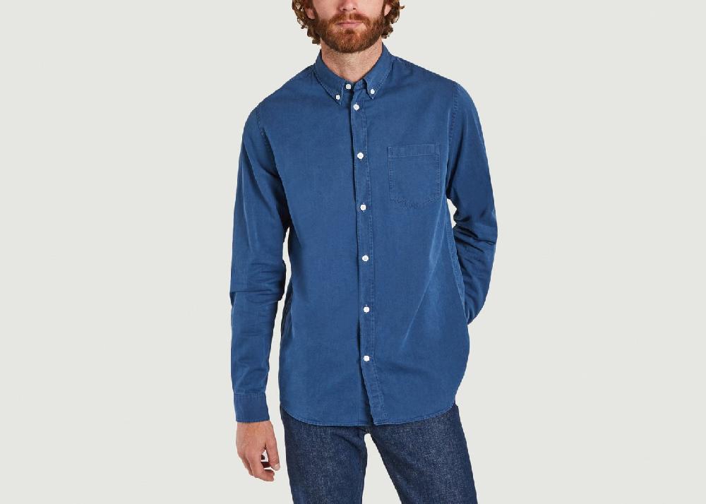 l'exception Chemise Anton Denim Indigo Norse Projects