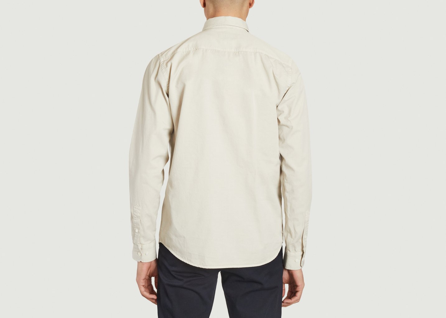 L'exception Chemise Anton Light Twill Ecru Norse Projects