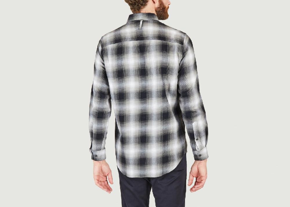 L'exception Chemise Arne BD 5997 à Carreaux Gris No Nationality 07