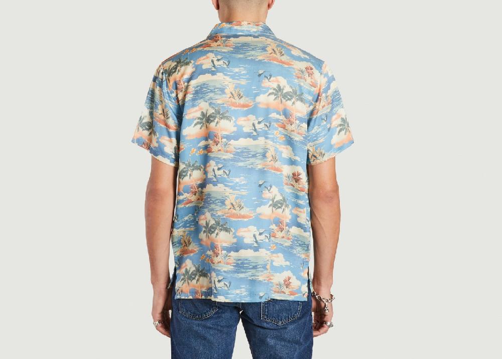 L'exception Chemise Arvid Hawaii Imprimé Nudie Jeans