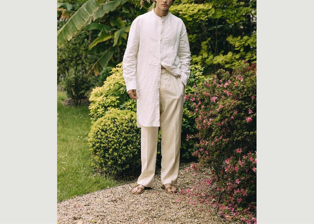 l'exception Chemise Atelier Blanc Bourrienne Paris X