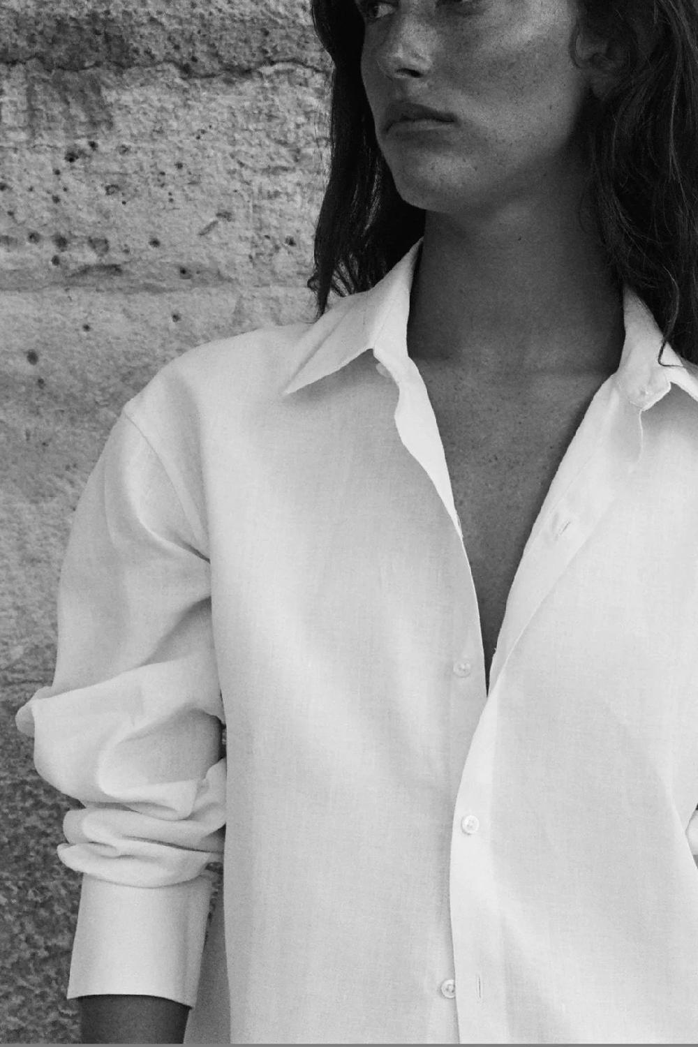 L'exception Chemise Authentique Blanc Bourrienne Paris X