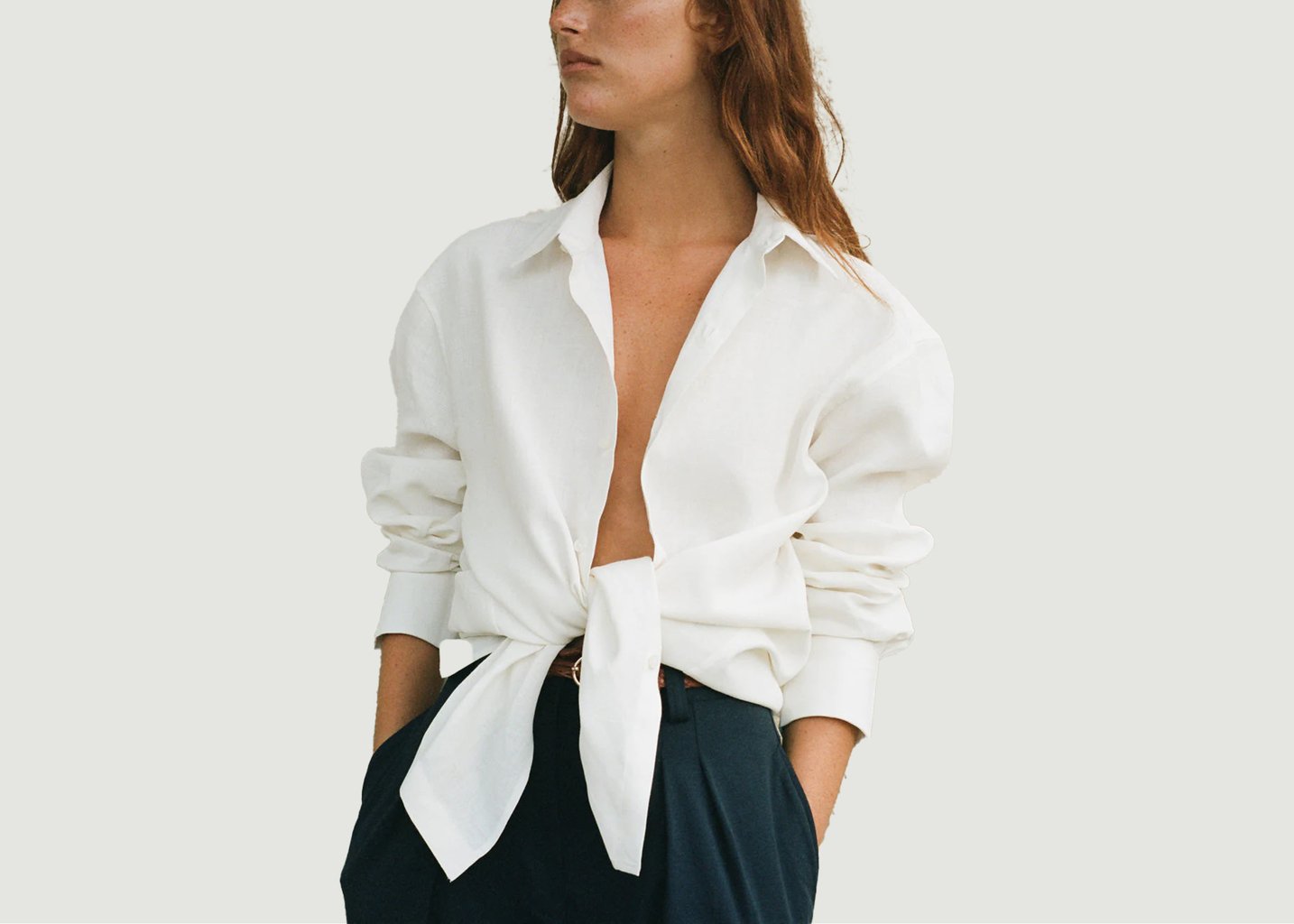 l'exception Chemise Authentique Blanc Bourrienne Paris X