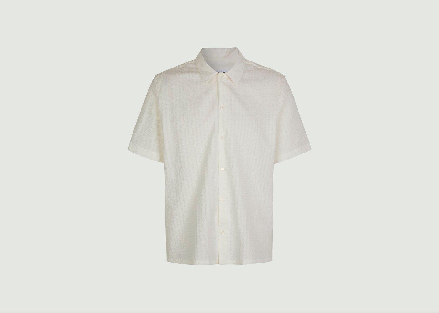 l'exception Chemise Avan Jx 14698 Blanc Samsoe & Samsoe