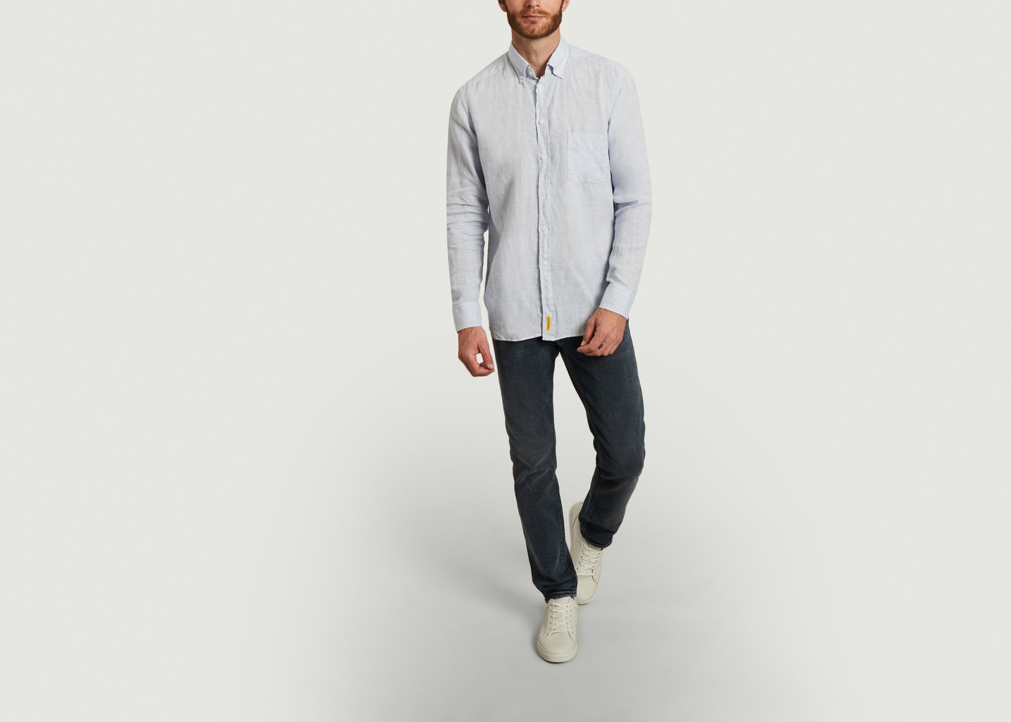 L'exception Chemise Bradford Bleu Clair B.D Baggies