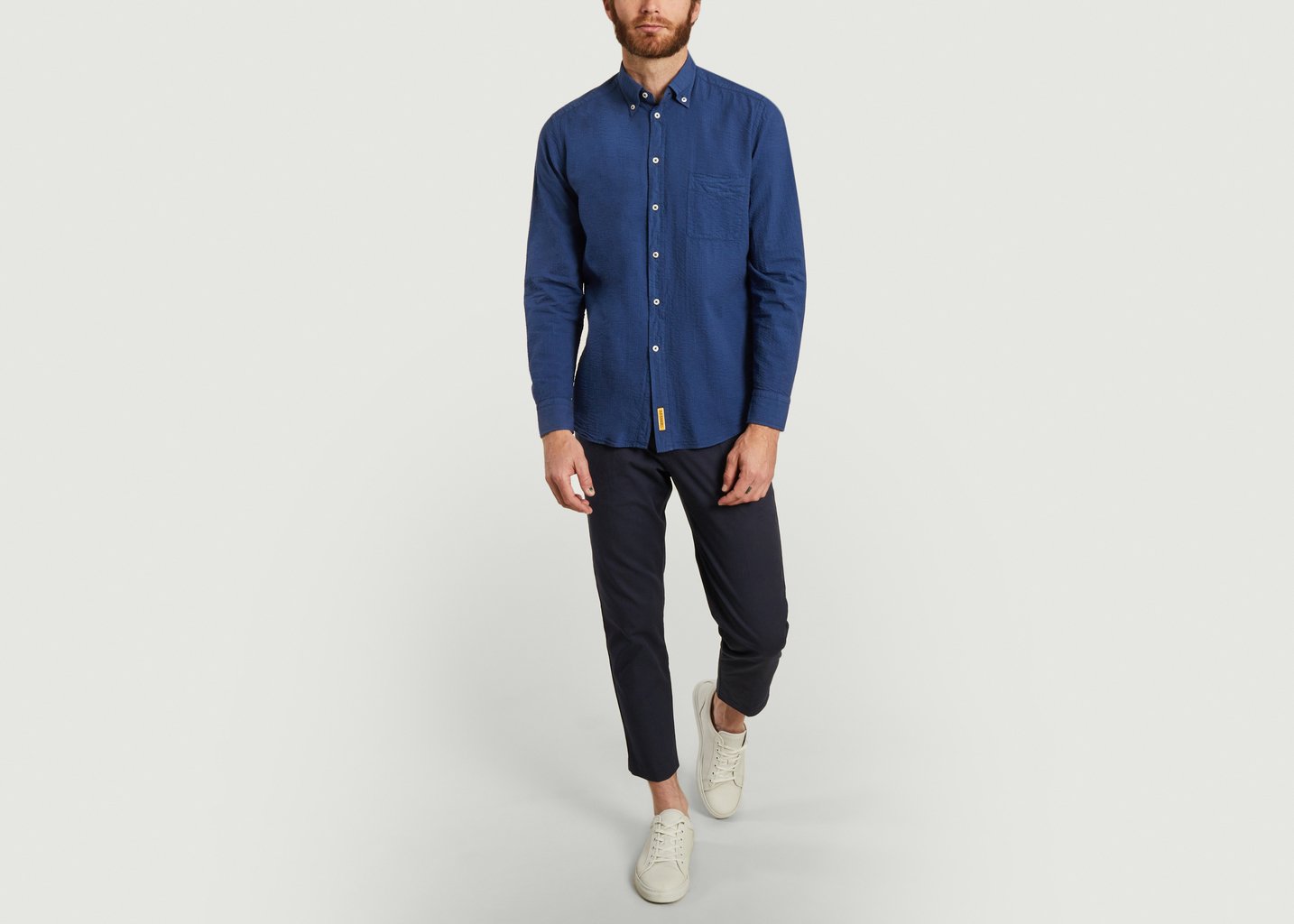 L'exception Chemise Bradford TC174 Bleu B.D Baggies