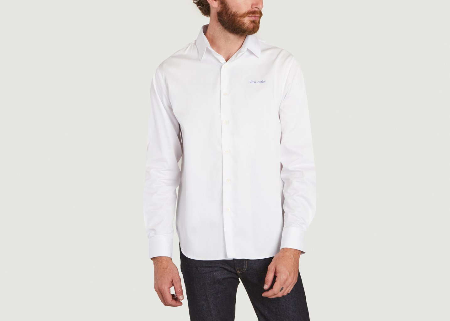 l'exception Chemise Breteuil Limited Edition Blanc Maison Labiche