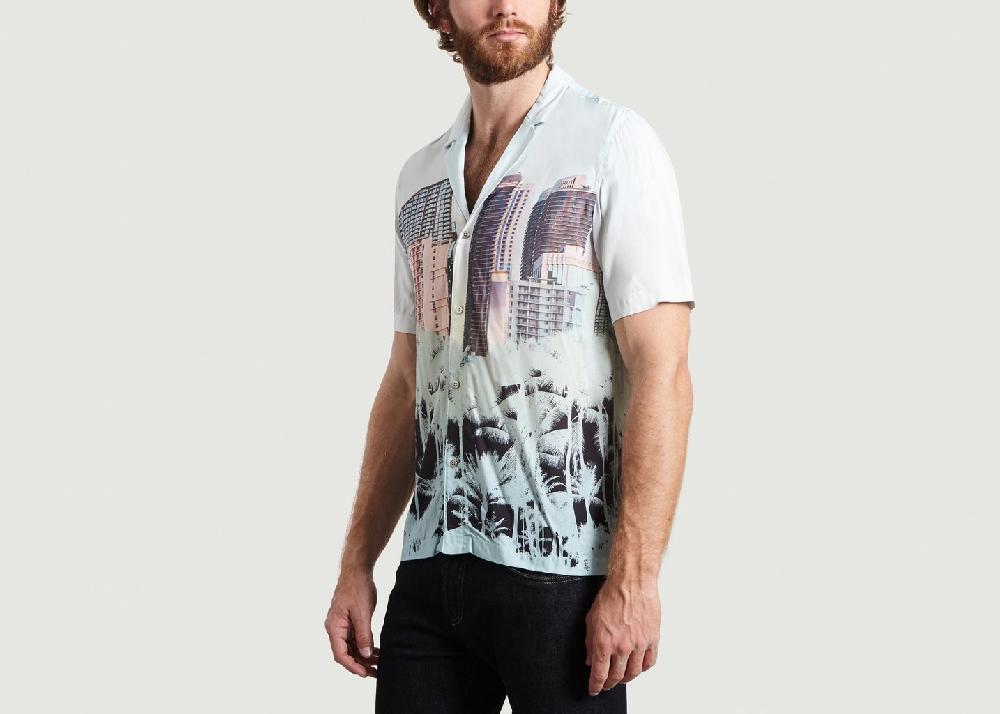 L'exception Chemise Buildings Chambray M.X Maxime Simoëns
