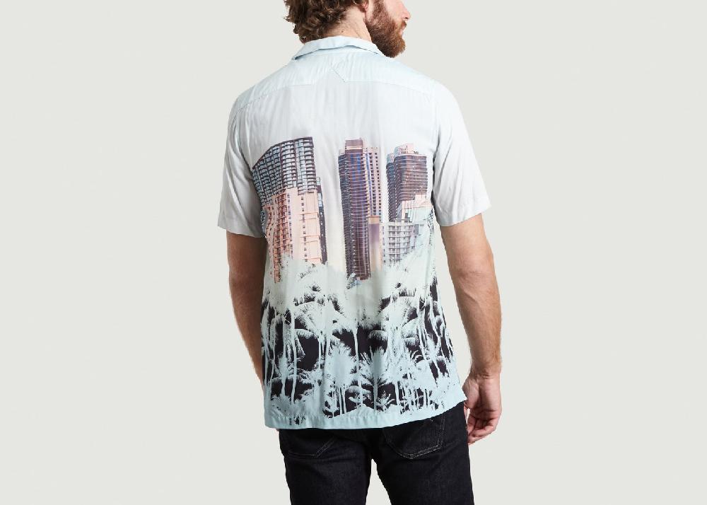 L'exception Chemise Buildings Chambray M.X Maxime Simoëns