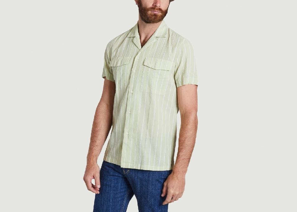 L'exception Chemise Camp Collar Agate A.B.C.L. Garments