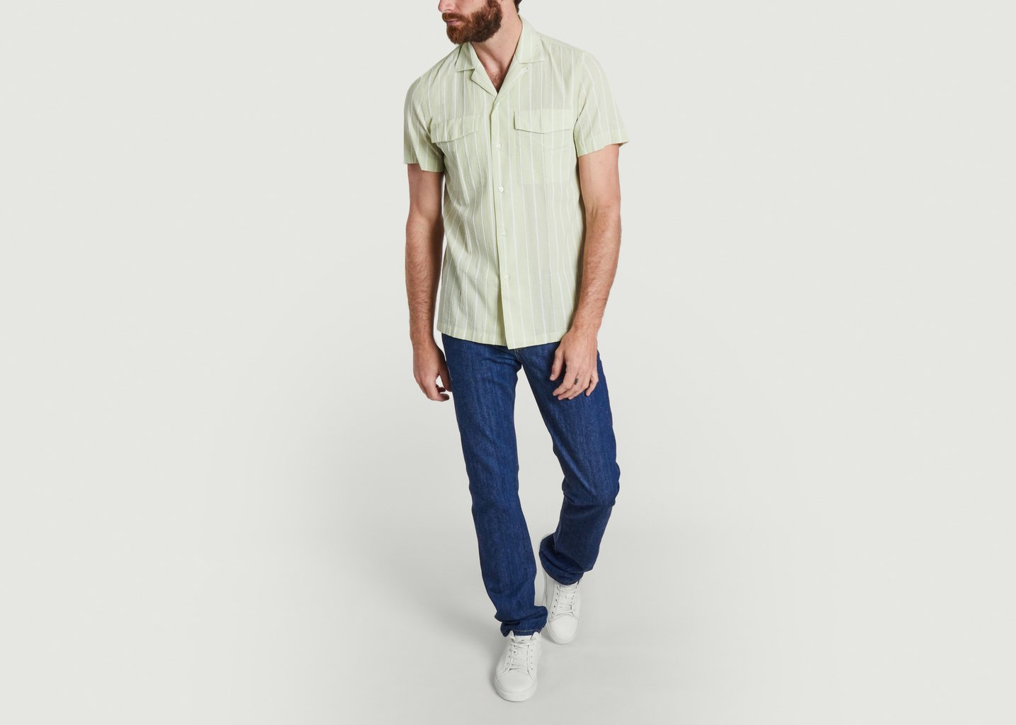 L'exception Chemise Camp Collar Agate A.B.C.L. Garments